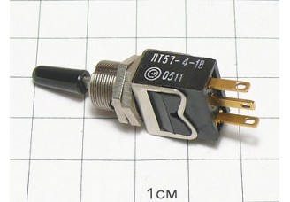 Тумблер ПТ57-4-1В "5"
