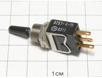 Тумблер ПТ57-4-1В "5"