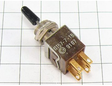 Тумблер ПТ57-7-1В7.850.055-01 "7"