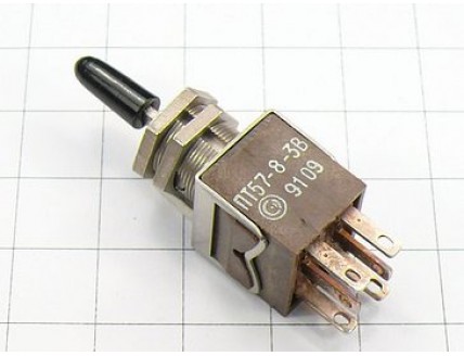 Тумблер ПТ57-8-3В7.850.055-01 "7"