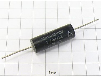 С5-16МВ 5Вт 2.7 Ом (5%) "5"