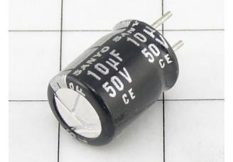 Конденсатор 10мкФ 50В 8x11 105°C