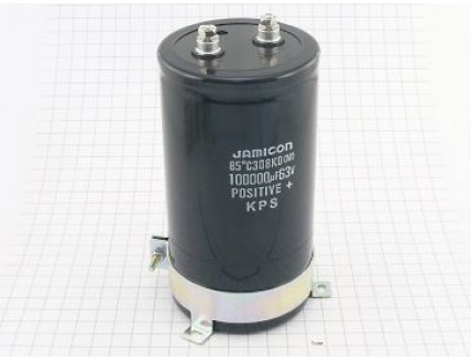 Конденсатор 100000мкФ 63В 77x144