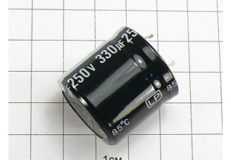 Конденсатор 330мкФ 250В 25x25