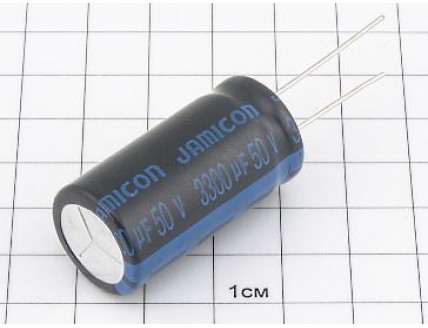 Конденсатор 3300мкФ 50В 18x35 105°C