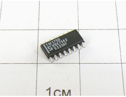 Микросхема 74F175D
