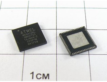 Микросхема ATmega 128L-8MU