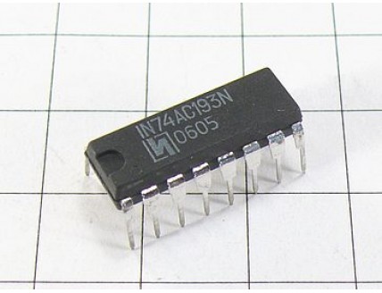 Микросхема IN74AC193N