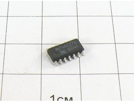 Микросхема IN74AC27D