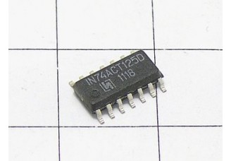 Микросхема IN74ACT125D