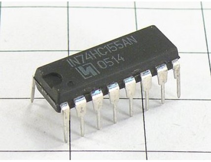 Микросхема IN74HC155AN