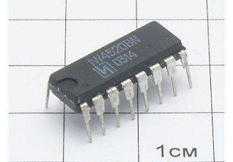Микросхема IW4520BN