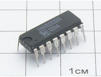Микросхема IW4520BN