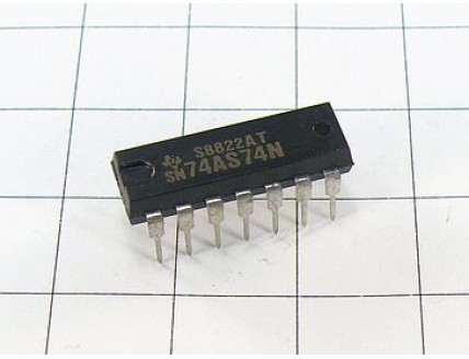 Микросхема SN74AS74N