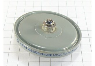 К15У-1А -4кВ-1000пФ±20%-М1500-30квар