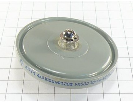 К15У-1А -4кВ-1000пФ±20%-М1500-30квар