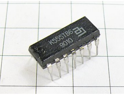 Микросхема К555ТВ6