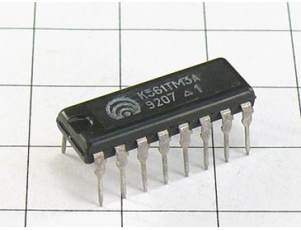 Микросхема К561ТМ3А