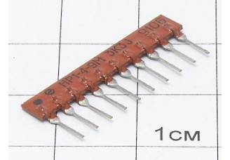 Резистор НР1-4-9М 0.125Вт 3.3К 5%
