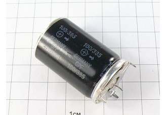 Конденсатор 100мкФ 385В 25x40,B43293