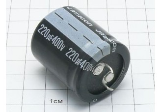 Конденсатор 220мкФ 400В 30x35 105°C