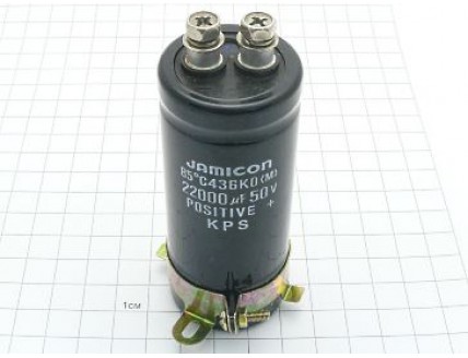 Конденсатор 22000мкФ 50В 35x90