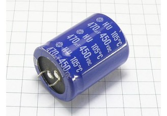 Конденсатор 470мкФ 450В 35x45 105°C