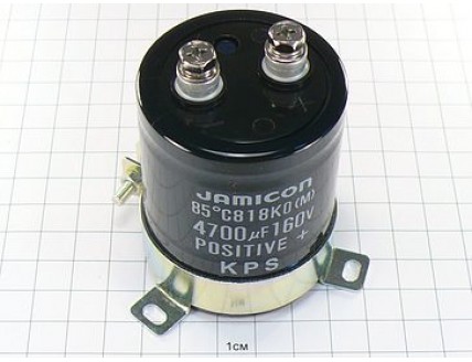 Конденсатор 4700мкФ 160В 51x70