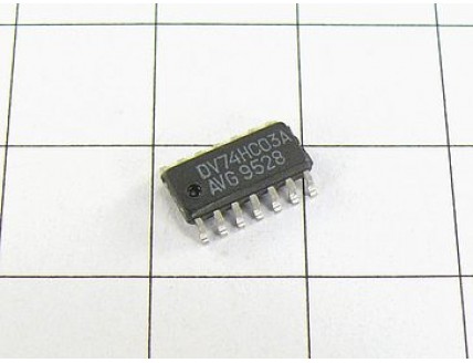 Микросхема DV74HC03AD