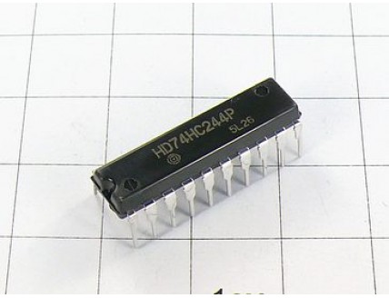Микросхема HD74HC244P