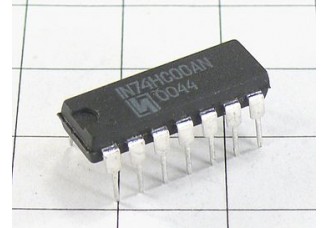 Микросхема IN74HC00AN