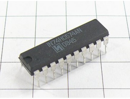 Микросхема IN74HC574AN