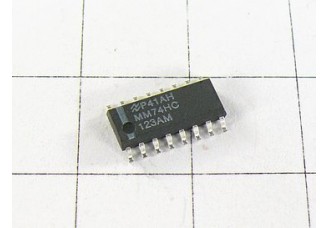 Микросхема MM74HC123AM