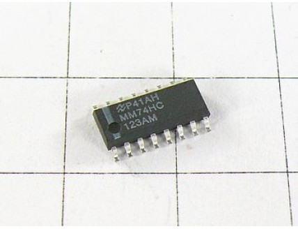 Микросхема MM74HC123AM