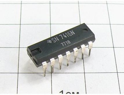 Микросхема SN7416N