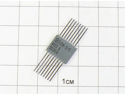 Резистор Б19К-3-1 1Вт 100 Ом 5% "5"
