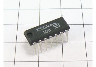 Микросхема К555ЛА4