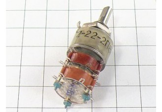 Переключатель ПГ2-22-2П8Н В К "5"