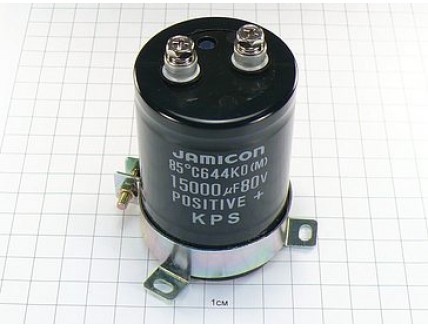 Конденсатор 15000мкФ 80В 51x80