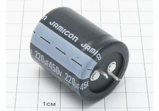 Конденсатор 220мкФ 450В 30х35