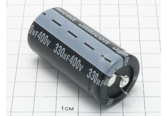 Конденсатор 330мкФ 400В 25x50 105°C