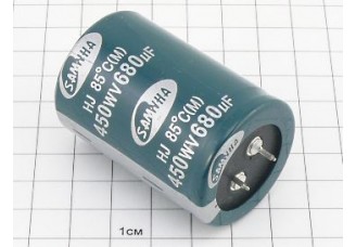 Конденсатор 680мкФ 450В 35x50