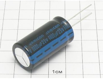 Конденсатор 6800мкФ 25В 18x35 105°C