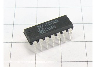 Микросхема IN74AC04N