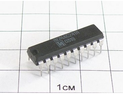 Микросхема IN74AC241N