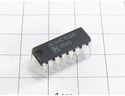 Микросхема IN74HC151AN