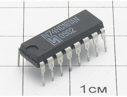 Микросхема IN74HC161AN
