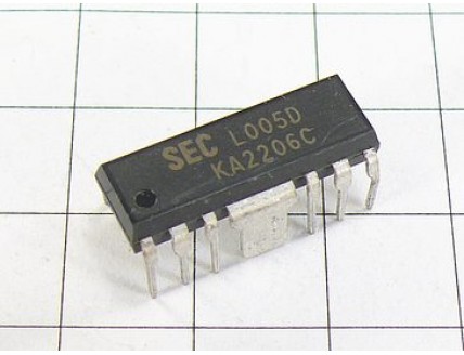 Микросхема KA2206C
