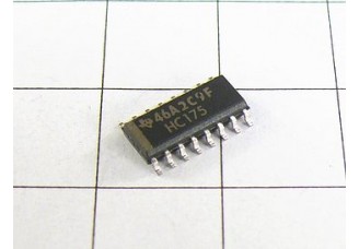 Микросхема SN74HC175D