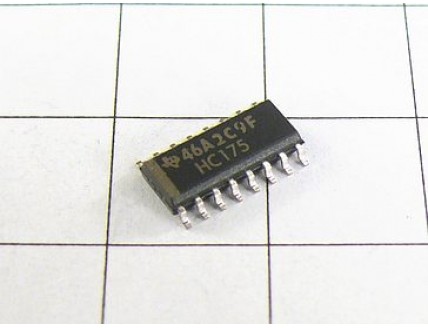 Микросхема SN74HC175D